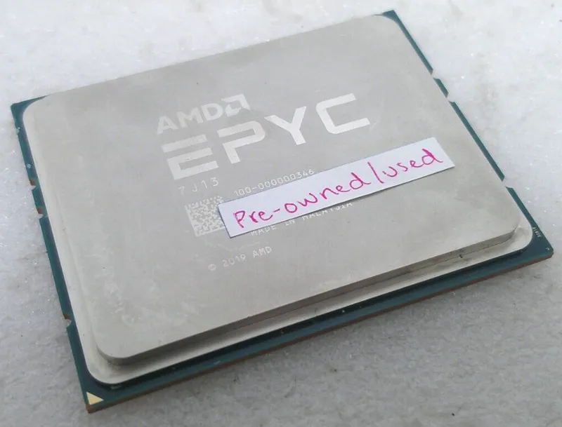 Процессор AMD EPYC 7J13 64-Core 2.45GHz 256M 280W CPU Processor EPYC 7763 Versio