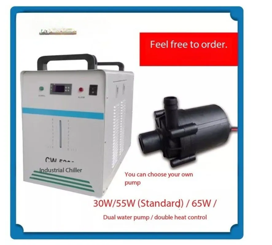 Чиллер CW5200 Distilled Water Chiller PCB Cooling Unit Industrial Water Chiller 