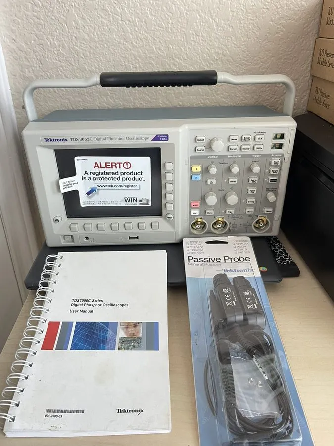 Осциллограф Tektronix TDS3052C 2ch 500MHz Digital Phosphor Oscilloscope 5GS/s
