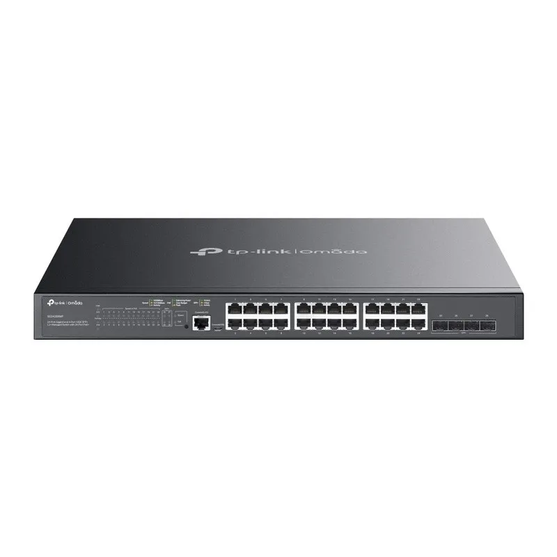 Коммутатор TP-Link SG3428XMP 24-Port Gigabit PoE+ L2+ Managed Switch 4 10GE SFP
