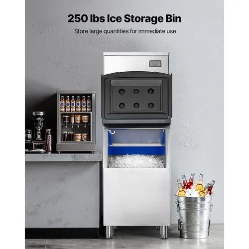 Льдогенератор Uimoso Commercial Ice Maker Machine 650lb/24H Head Only w/Self-Cle — фото лота 2