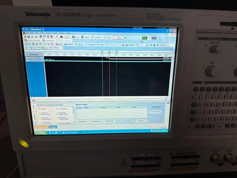 Логический анализатор Tektronix TLA5202B Logic Analyzer 68 Channel 2GHz Deep Tim