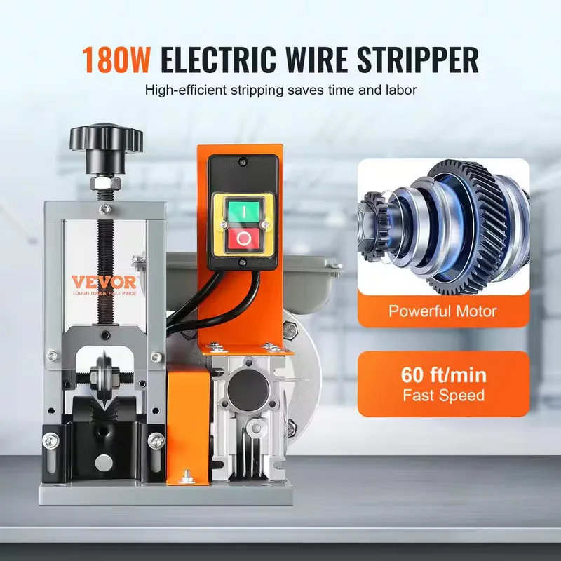 Станок для зачистки проводов Automatic Wire Stripping Machine 0.06In. to 0.98In.