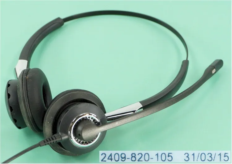 VoIP-шлюз JABRA BIZ 2400 Duo, Mic. Corded Headset 2409-820-105