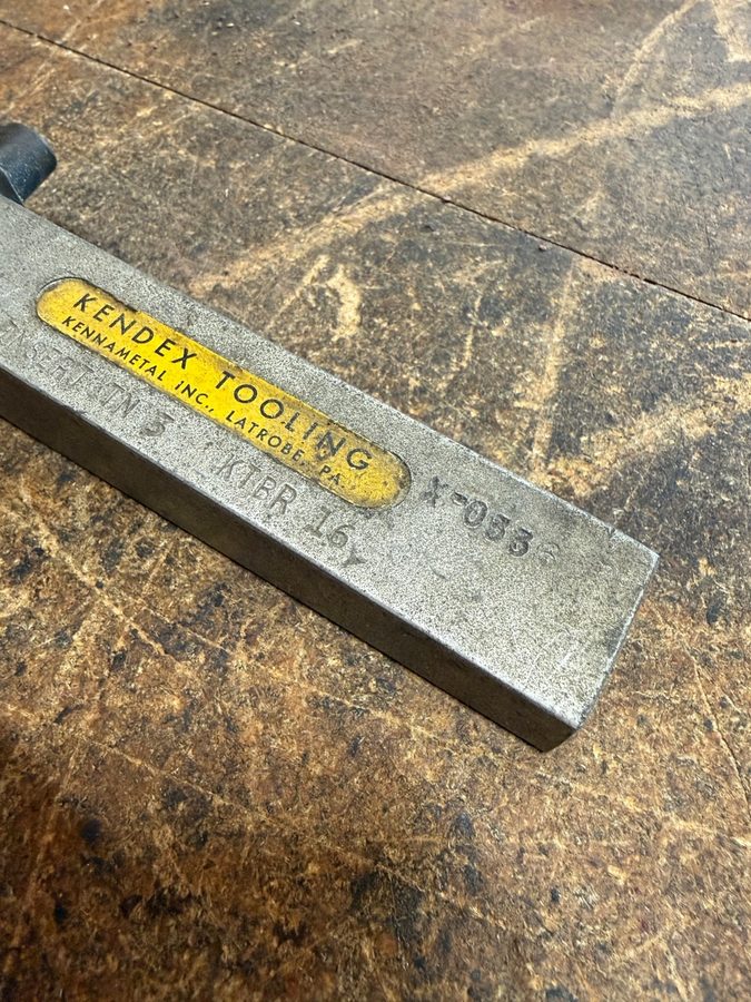 Режущий инструмент KENNAMETAL X-0336 Tool Holder Insert TN 3 KTBR 16 — фото лота 1