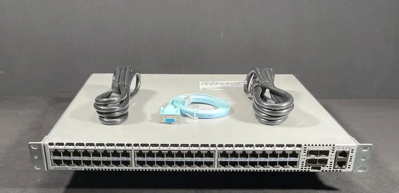 Коммутатор Arista DCS-7050T-52-R 48-Port 10GbE RJ45 & 4x SFP+, Dual AC 1 Year — фото лота 1