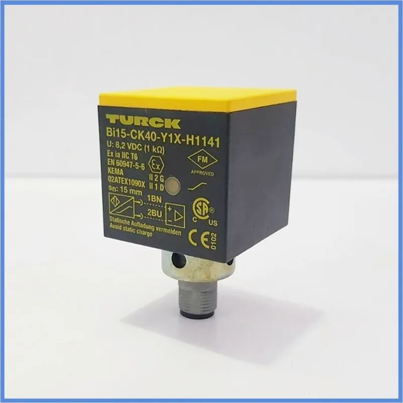 Датчик приближения TURCK 15mm Inductive Sensor Bi15-CK40-Y1X-H1141 Proximity Swi