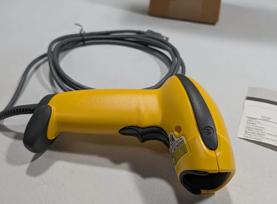 Сканер штрих-кода 3X SYMBOL MOTOROLA LS3008-SR20005ZZR HANDHELD BARCODE SCANNER  — фото лота 2
