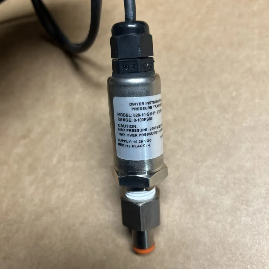 Датчик давления Dwyer 628-10-GH-P1-E1-S1 Industrial Pressure Transmitter 0-100 P