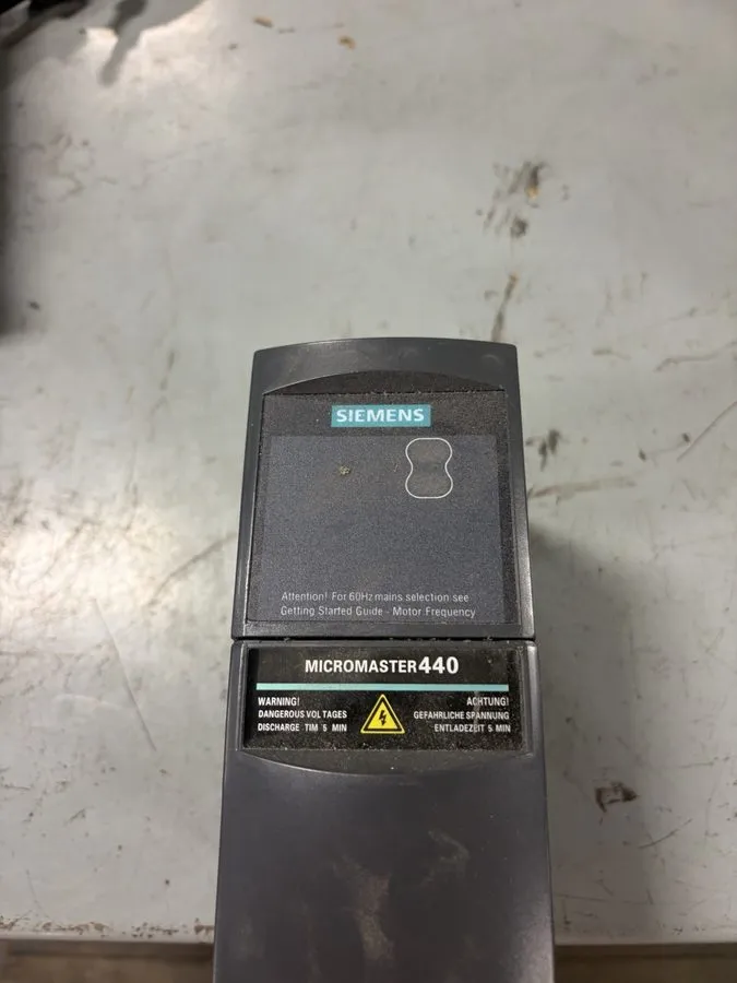 Частотный преобразователь Siemens 6SE6440-2AB17-5AA1 MicroMaster 440 Frequency I