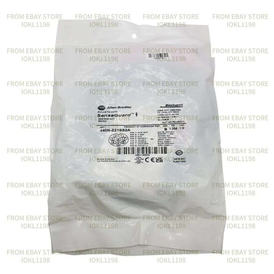 Реле безопасности 440N-Z21SS2A Guardmaster 440N Non Contact Switch Factory Allen