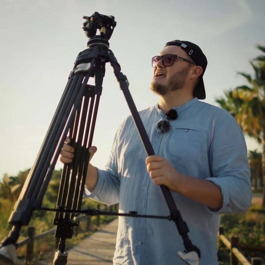 Камера SmallRig AD-100 78" Video Tripod W/ One-Step Locking,Carbon Fiber Camera  — фото лота 2