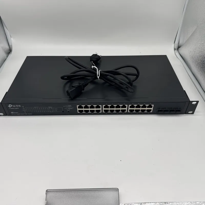 Коммутатор TP-Link T1600G-28PS JetStream 24-port Gigabit smart PoE+ Switch