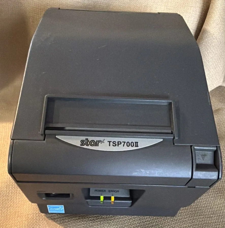 Принтер чеков Star TSP700II Thermal Receipt printer Working