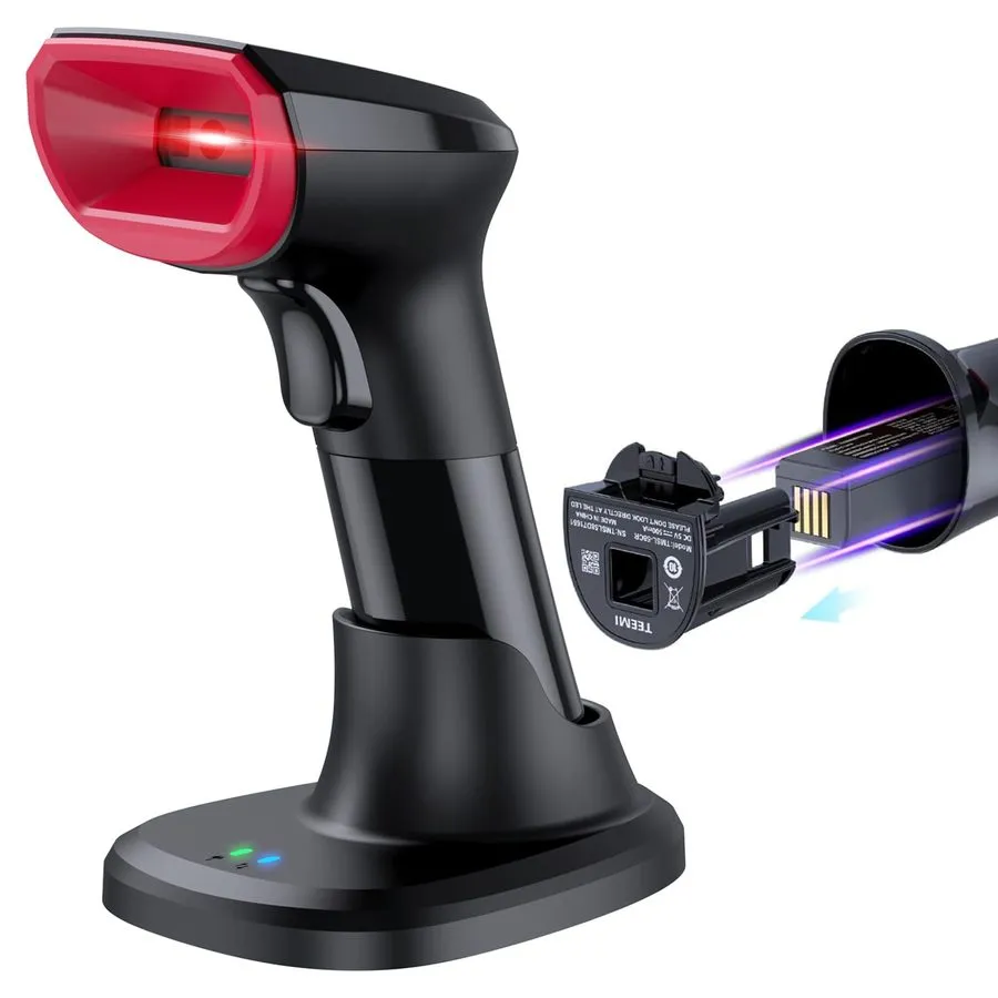 Сканер штрих-кода TEEMI TMSL-58CR 2D Bluetooth Barcode Scanner with USB Charging