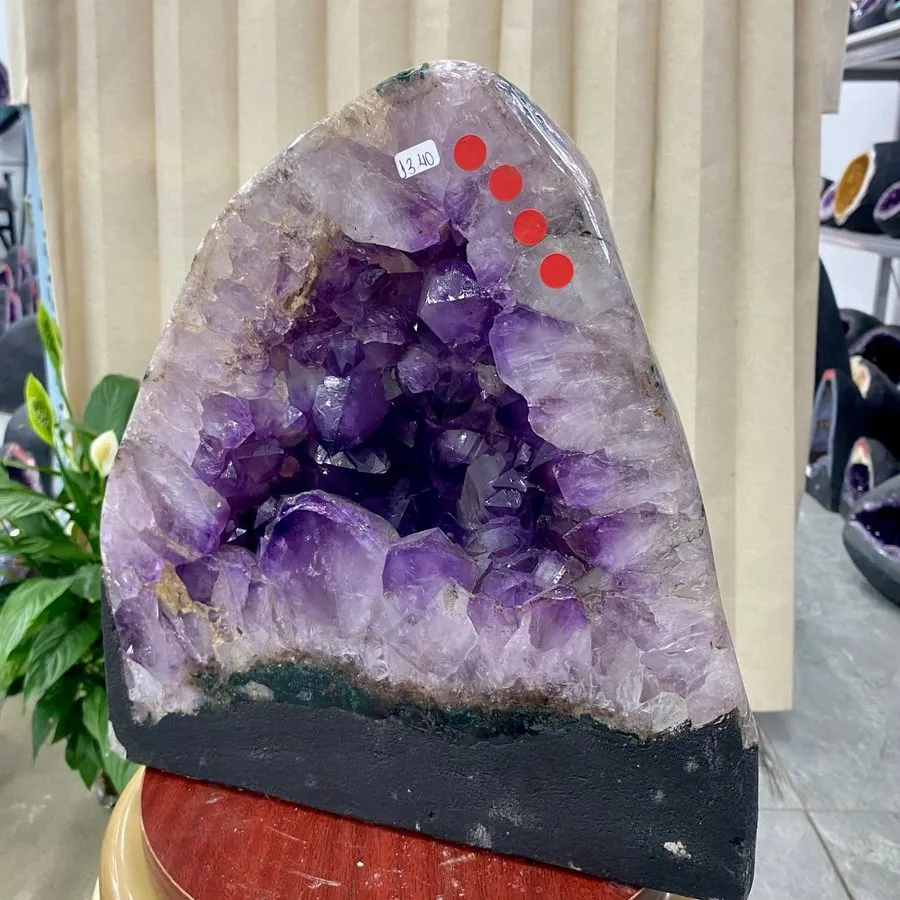 Станция обслуживания кондиционеров 29.5LB Natural agate Amethyst geode quartz cl