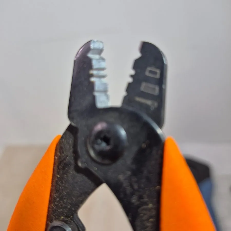 Стриппер AMP 1278947-1 Fiber Optic Stripper Tool 45-2772 Orange Made in USA Prec — фото лота 2