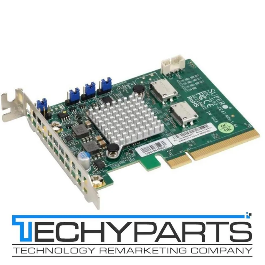 Кабель Supermicro AOC-SLG3-2E4T dual-Port Gen-3 Internal NVMe Host Bus Adapter