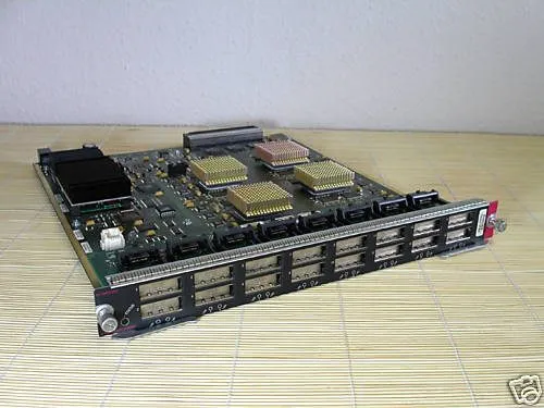 Коммутатор Cisco WS-X6416-GBIC Gigabit Ethernet Switch Module 16-Port w/ 4 x MGB — фото лота 1