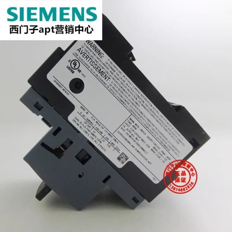 Автоматический выключатель Siemens Motor Protection Circuit Breaker 3RV6021-4PA1