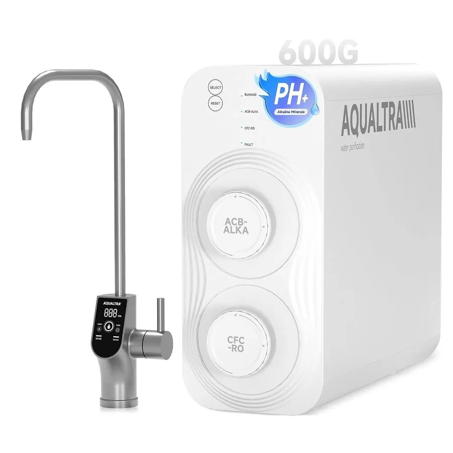 Насос Water Filter Reverse Osmosis System 600GPD Tankless 2:1 Pure to Drain RO