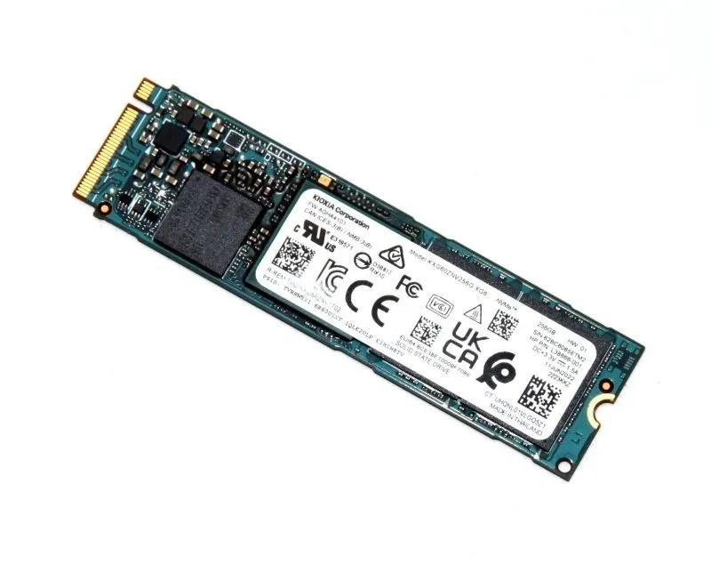 SSD-накопитель KIOXIA XG6 256GB M.2 2280 NVMe PCIe SSD SSDPEKKF256G8 HP P/N L386