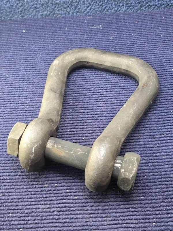Такелажная скоба PS70087-3 Heavy-Duty Forged Steel D-Shackle 1" Diameter, 40000 