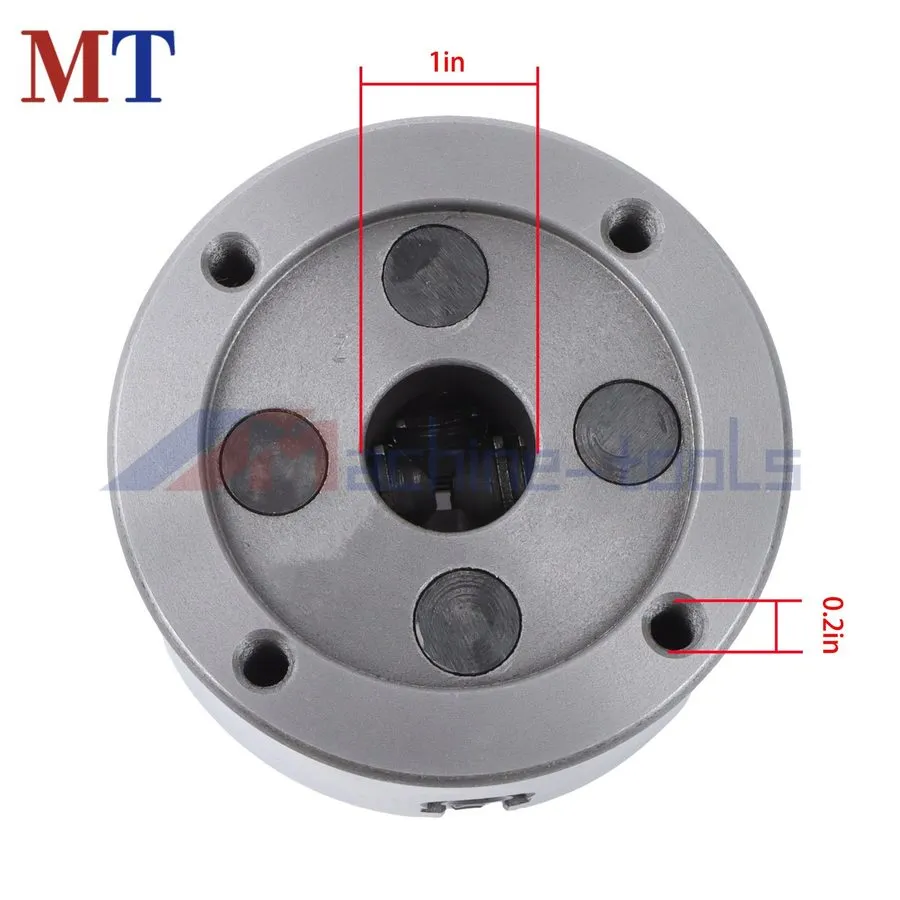 Режущий инструмент 4 Jaw Metal Lathe Chuck Self Centering K72-100 100mm 3.93" Ca — фото лота 2