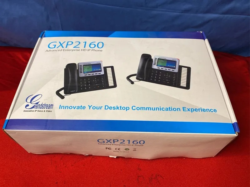 IP-телефон GRANDSTREAM GXP2160: 6 Line HD IP Phone w/ Color Display VoIP — фото лота 1