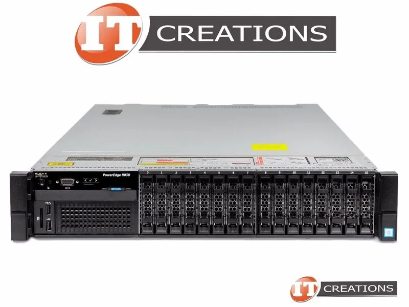 Сервер DELL POWEREDGE R830 SERVER 16B 4 X E5-4628LV4 1.8GHZ 256GB 10 X 960GB SSD — фото лота 2