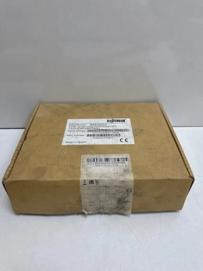 Коммутатор WAGO 825-0303 8-port 10/100+2-slot 100fx/gigabit sfp industrial mange