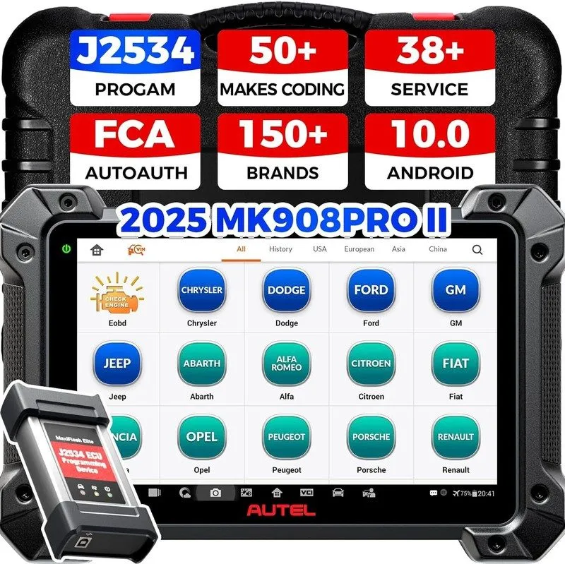 Диагностический сканер Autel MaxiSys MK908S PRO II Programming Diagnostic Scanne
