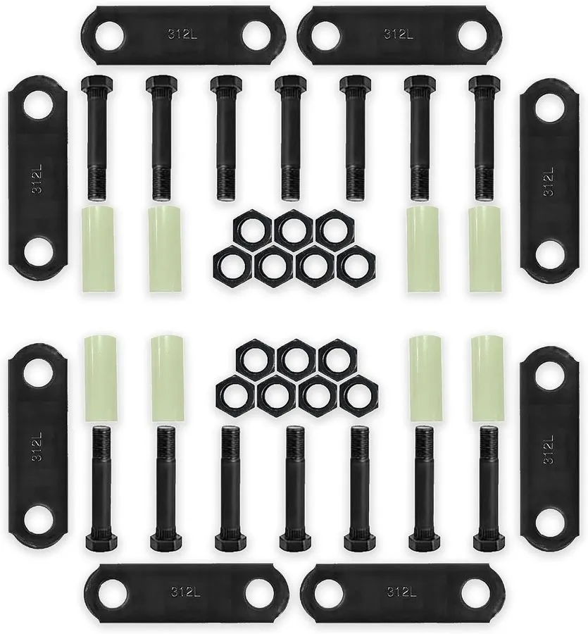 Такелажная скоба Trailer Shackle Kit для Double Eye Spring Tandem Axle pack03 — фото лота 1