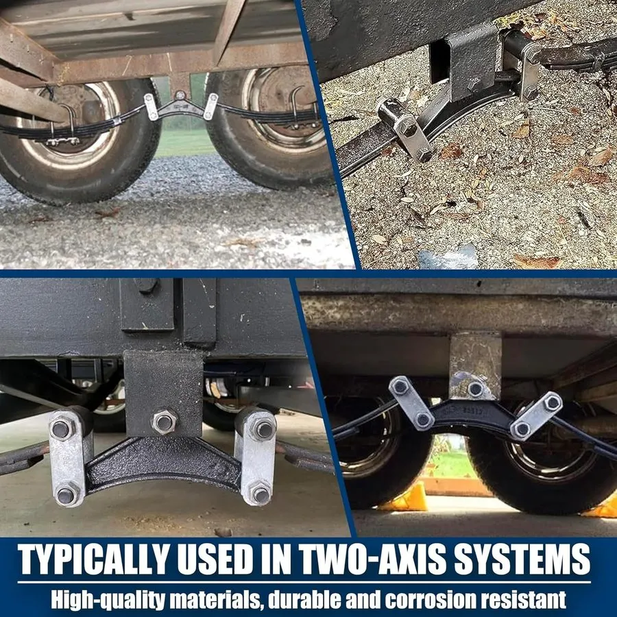 Такелажная скоба Trailer Shackle Kit для Double Eye Spring Tandem Axle pack03 — фото лота 2