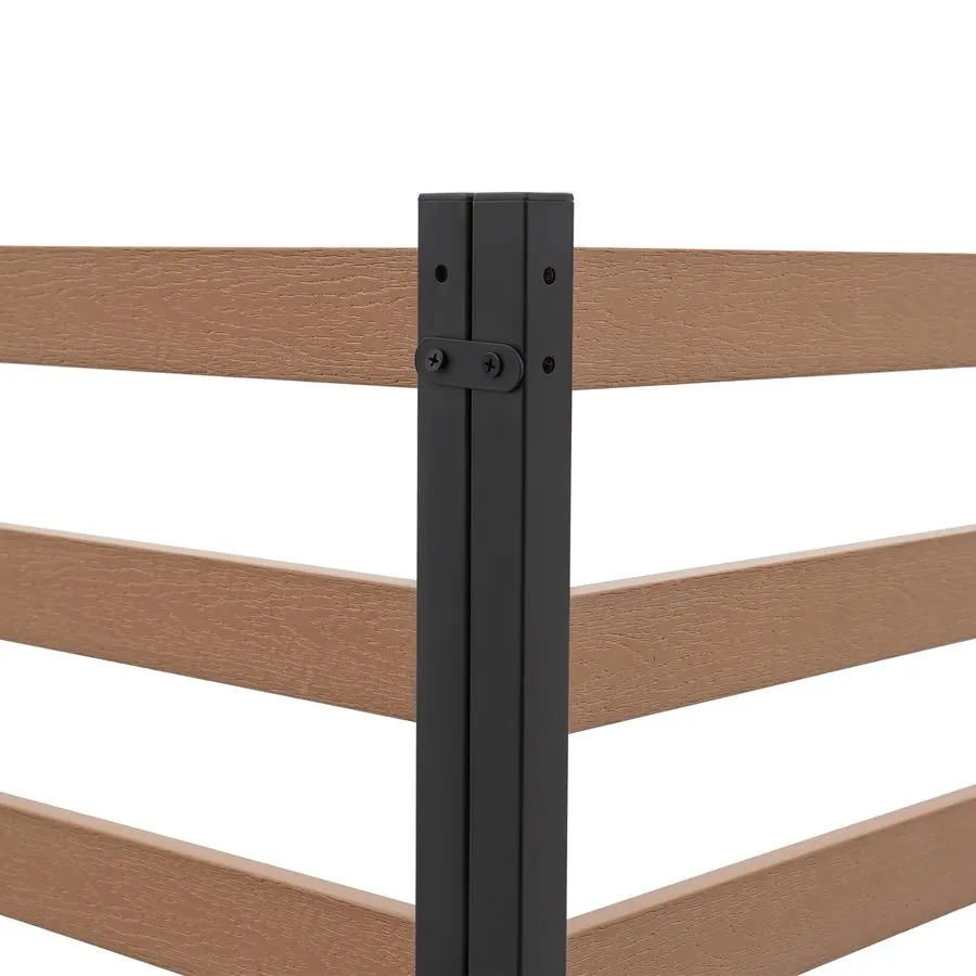 Кондиционер 2-Panel Air Conditioner Fence Outdoor Rectangular Privacy Fence Pane — фото лота 1