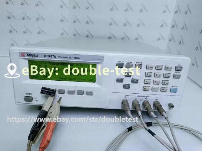 Тестер Tonghui TH2817A High-speed LCR Meter 10 Frequencies 50Hz-100kHz-fulltest