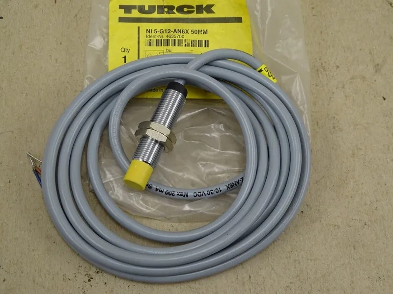 Датчик приближения TURCK PROXIMITY SENSOR NI5-G12-AN6X 10-30 VDC 200 MA