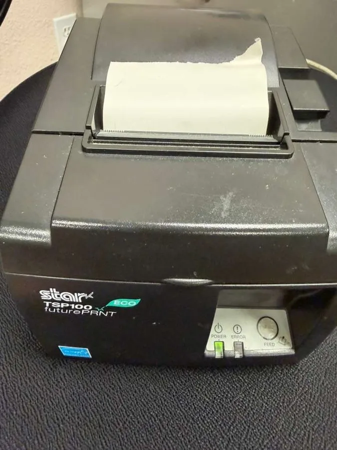 Принтер чеков Star TSP100II futurePRNT Direct Thermal POS Receipt Printer USB 14