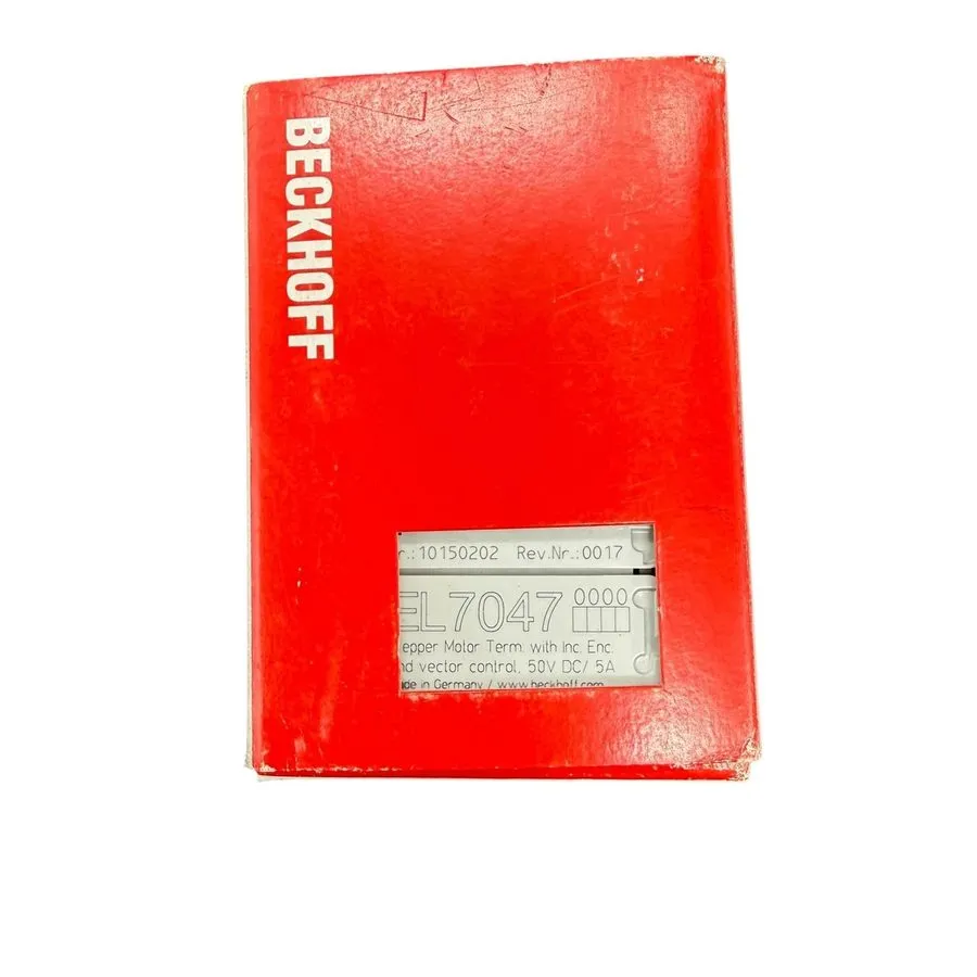 Модуль ввода-вывода Beckhoff EL7047 1-Channel Stepper Motor EtherCAT Terminal 5A