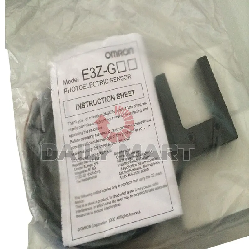 Фотоэлектрический датчик Omron E3Z-G62 Photoelectric Switch Sensor