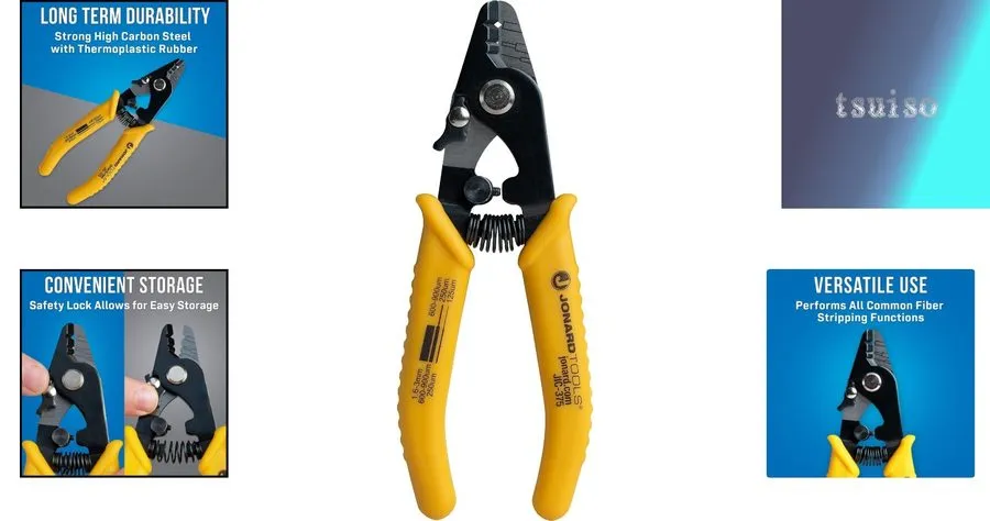 Стриппер High Carbon Steel Fiber Optic Stripper JIC-375 Tool, Perfect