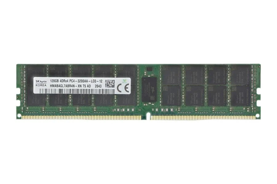 Модуль памяти Hynix 128GB PC4-3200AA-L 4D4x4 ECC HMABAGL7CBR4N-XN 3 Year