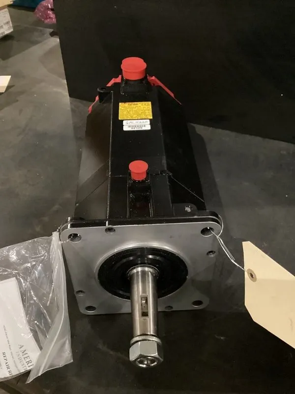 Серводвигатель Fanuc CNC A06B-0147-B675 3.8kW 157VAC 15AMP AC Servo Motor — фото лота 2