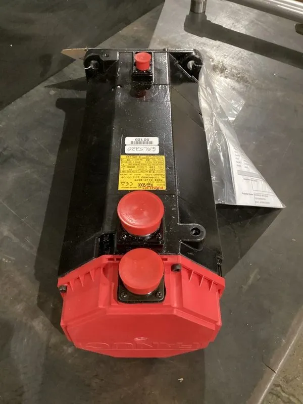Серводвигатель Fanuc CNC A06B-0147-B675 3.8kW 157VAC 15AMP AC Servo Motor — фото лота 3