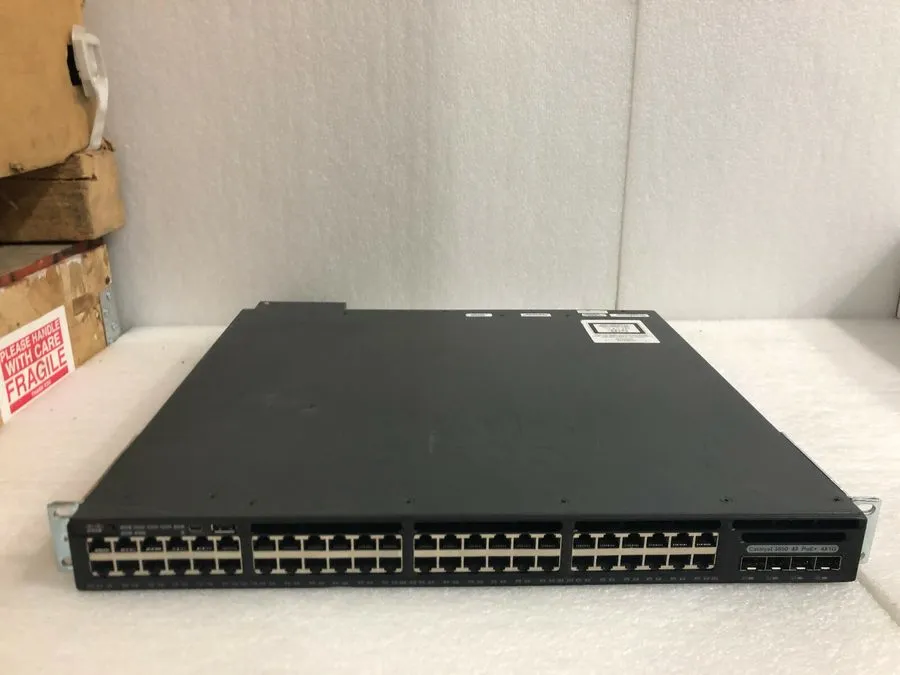 Коммутатор Cisco WS-C3650-48FD-L V03 48-Port PoE+ Gigabit Ethernet Switch 2x 10G