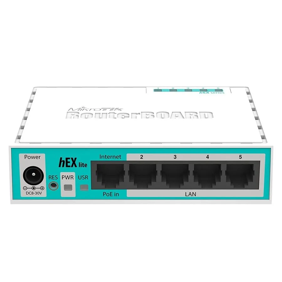 Маршрутизатор ROUTERBOARD Hex Lite 5 Ports Router 5 X 10/100 Poe OSL4 RB750r2 MI