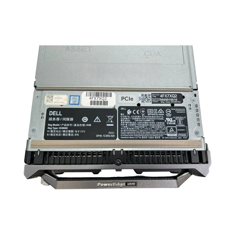Сервер DELL PowerEdge M640 Blade Server M1000e/VRTX no CPU no DDR4 RAM 2x FCLGA3 — фото лота 2