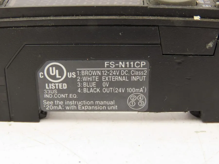 Датчик Keyence FS-N11CP Digital Fiber Optic Sensor