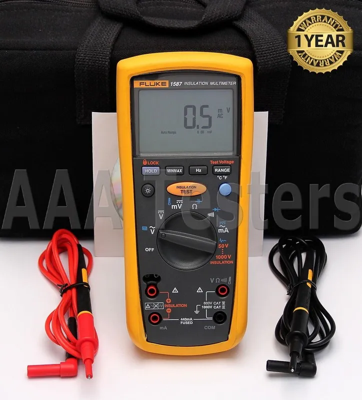 Мультиметр Fluke 1587 FC Insulation Multimeter True RMS Auto-Ranging