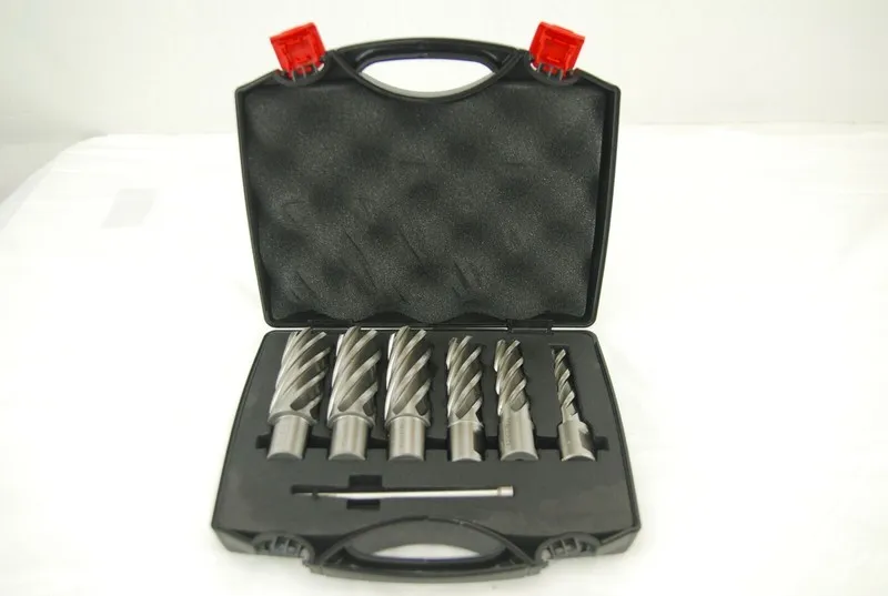 Режущий инструмент SET of 2" ANNULAR CUTTERS & BLUEROCK ® BRM35A MAGNETIC DRILL  — фото лота 1